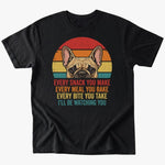 I’ll Be Watching You T-Shirt - Black - Heartfur