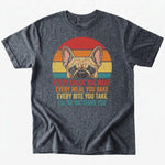 I’ll Be Watching You T-Shirt - Dark Heather - Heartfur