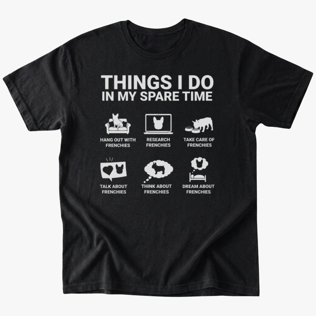 in my spare time T-Shirt - Black - Heartfur