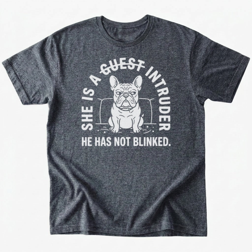 Intruder T-Shirt - Dark Heather - Heartfur