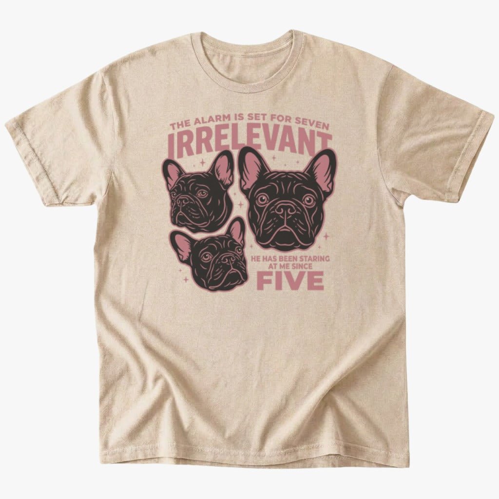 Irrelevant T-shirt - Sand - Heartfur