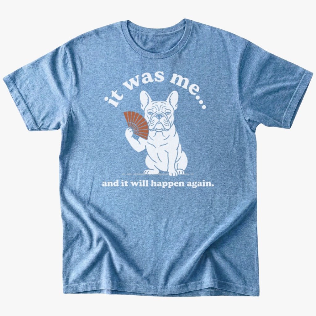 It was me T-shirt - Heather Indigo - Heartfur