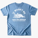 It wasn't me T-shirt - Heather Indigo - Heartfur