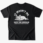 It wasn't me T-shirt - Black - Heartfur