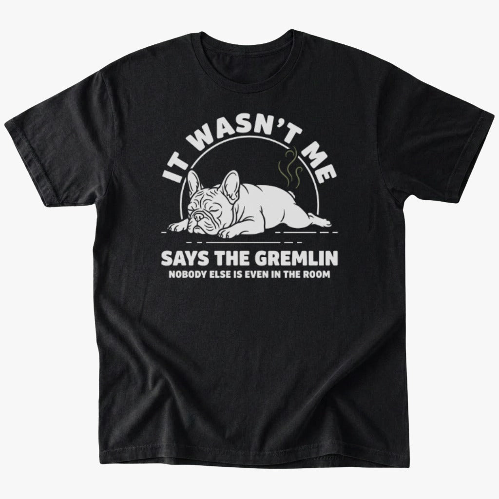 It wasn't me T-shirt - Black - Heartfur