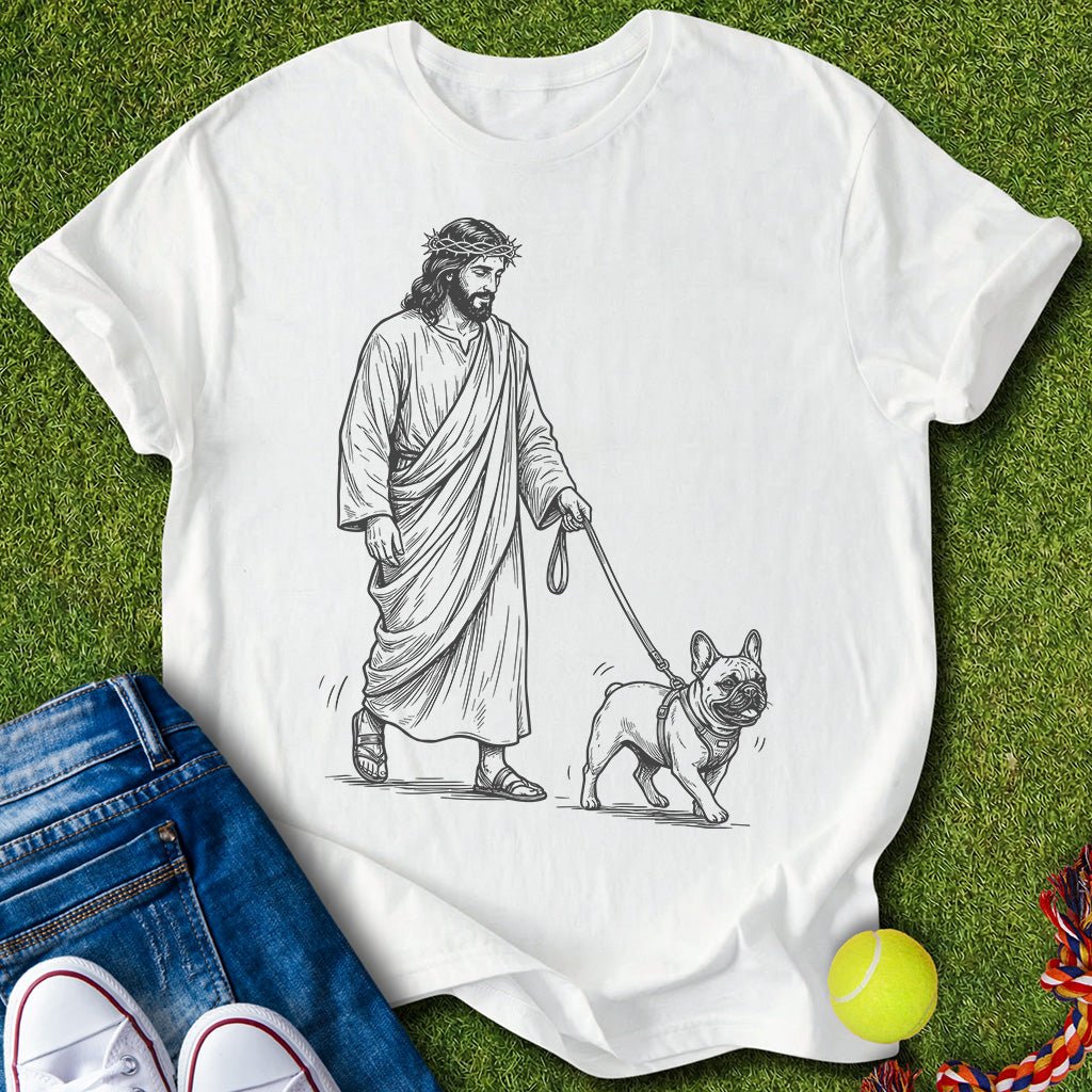 Jesus walks T-Shirt