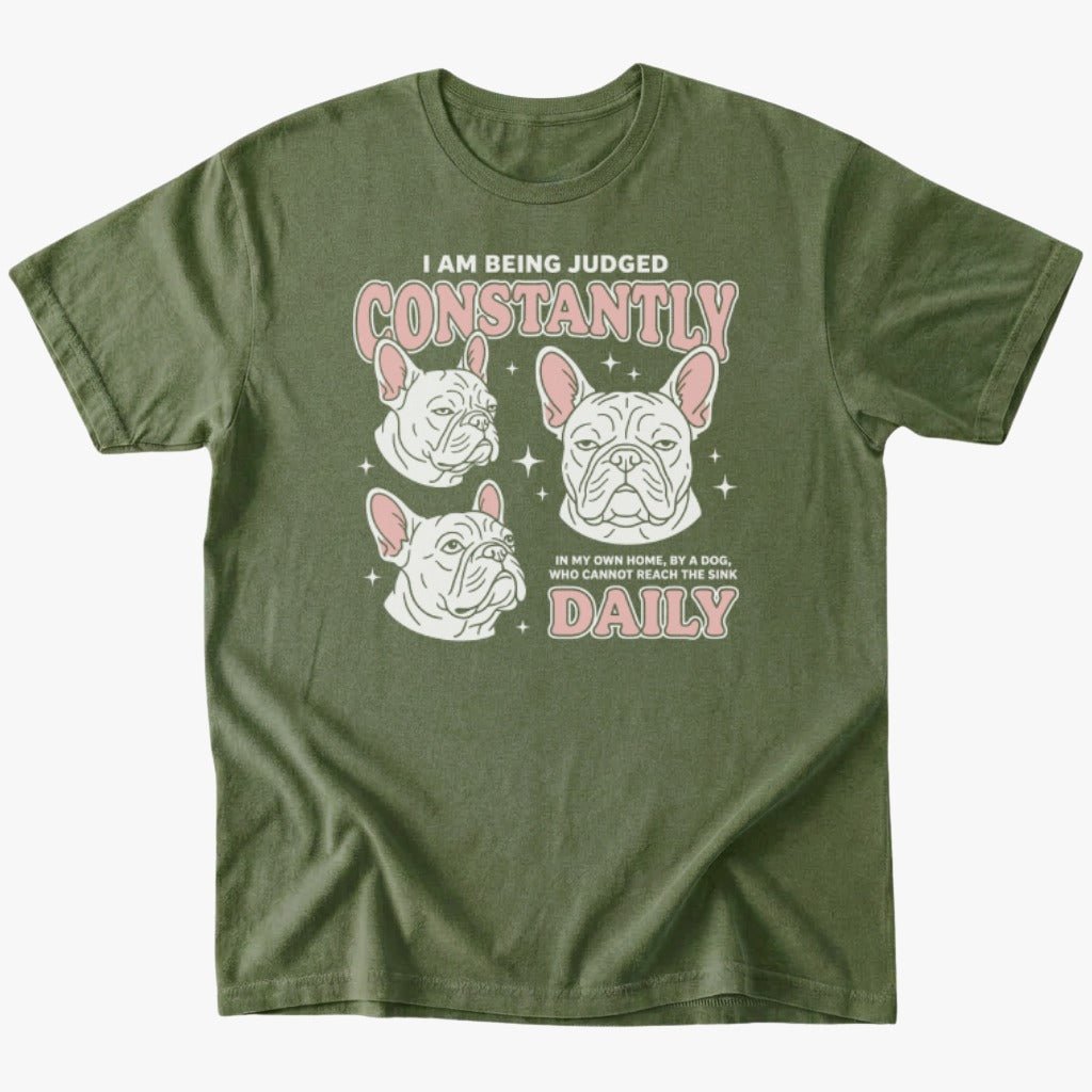 Judged T-Shirt - Military Green - Heartfur