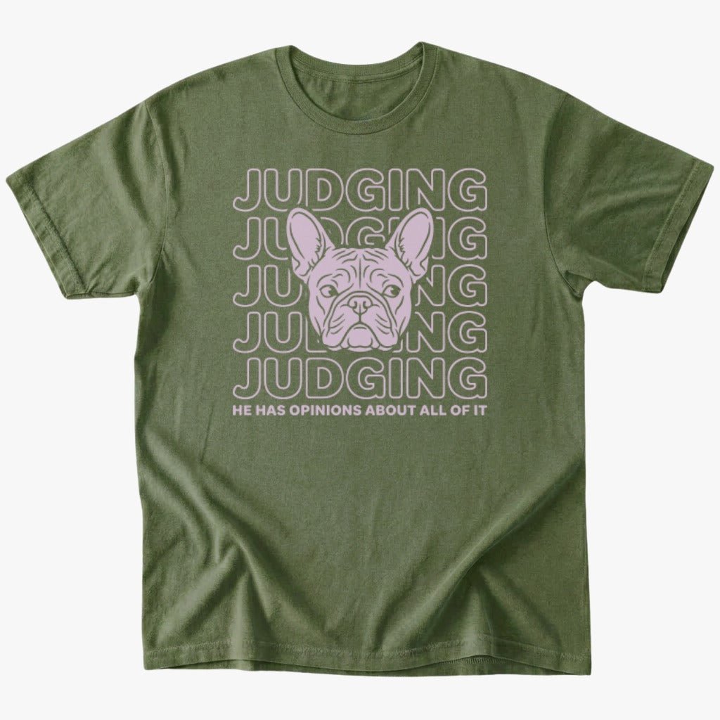 Judging T-Shirt - Military Green - Heartfur