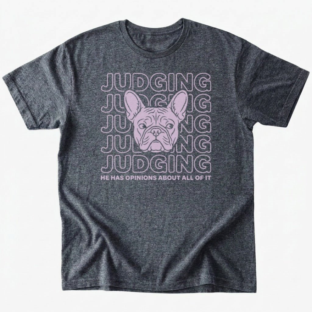 Judging T-Shirt - Dark Heather - Heartfur