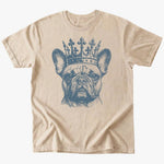 King Frenchie T-Shirt - Sand - Heartfur