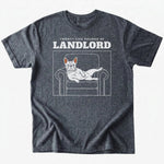 Landlord T-shirt - Dark Heather - Heartfur