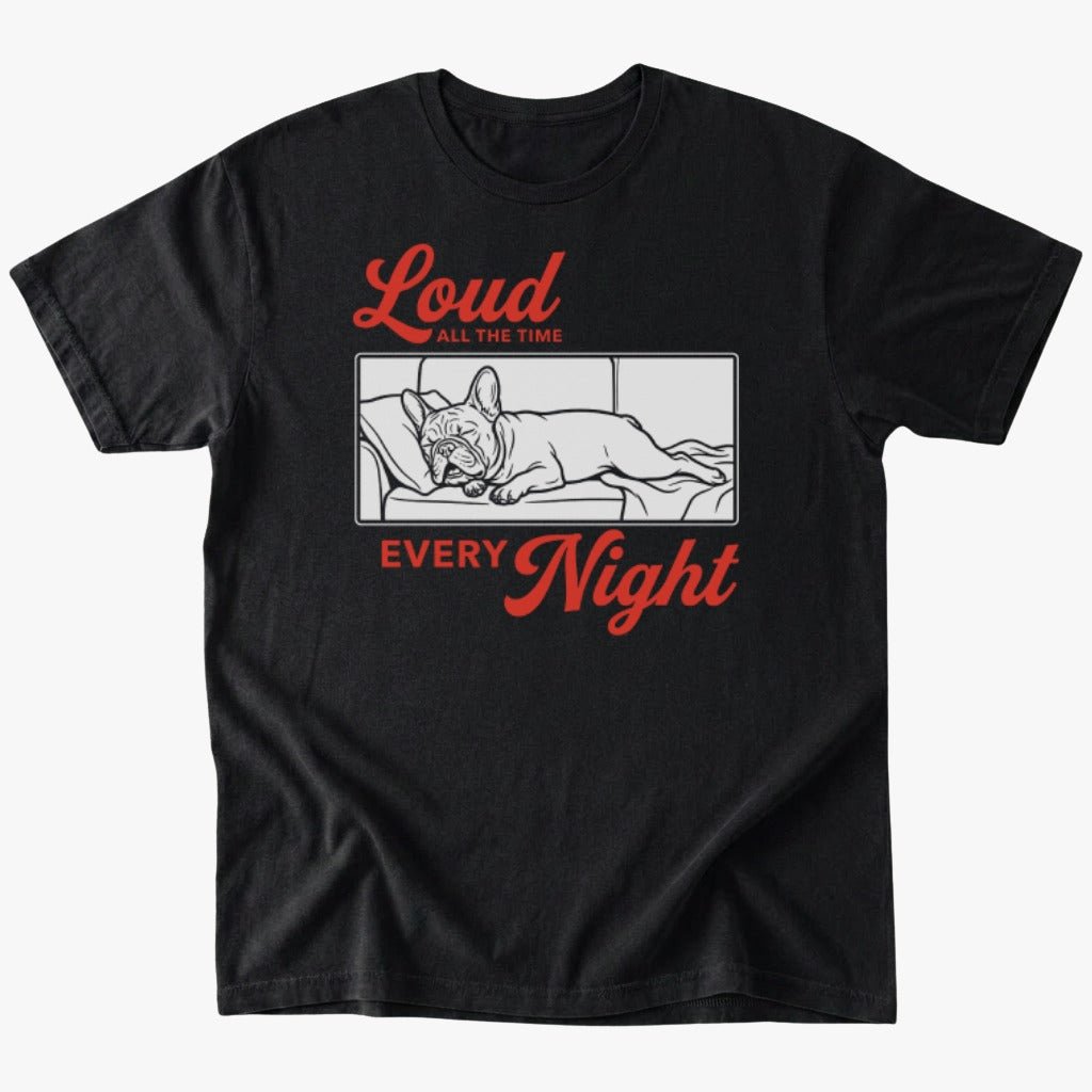 Loud T-shirt - Black - Heartfur