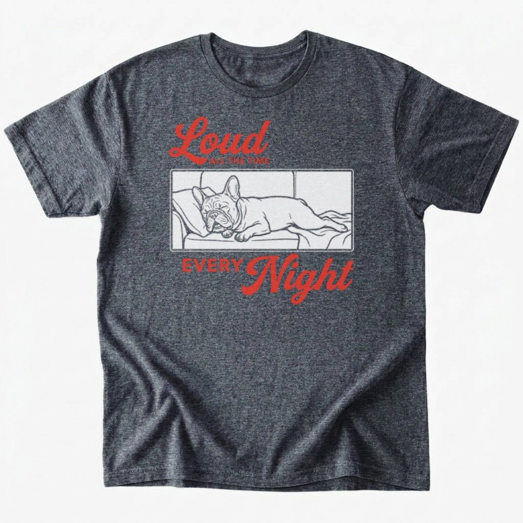 Loud T-shirt - Dark Heather - Heartfur