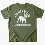 Love and stubbornness T-shirt - Military Green - Heartfur