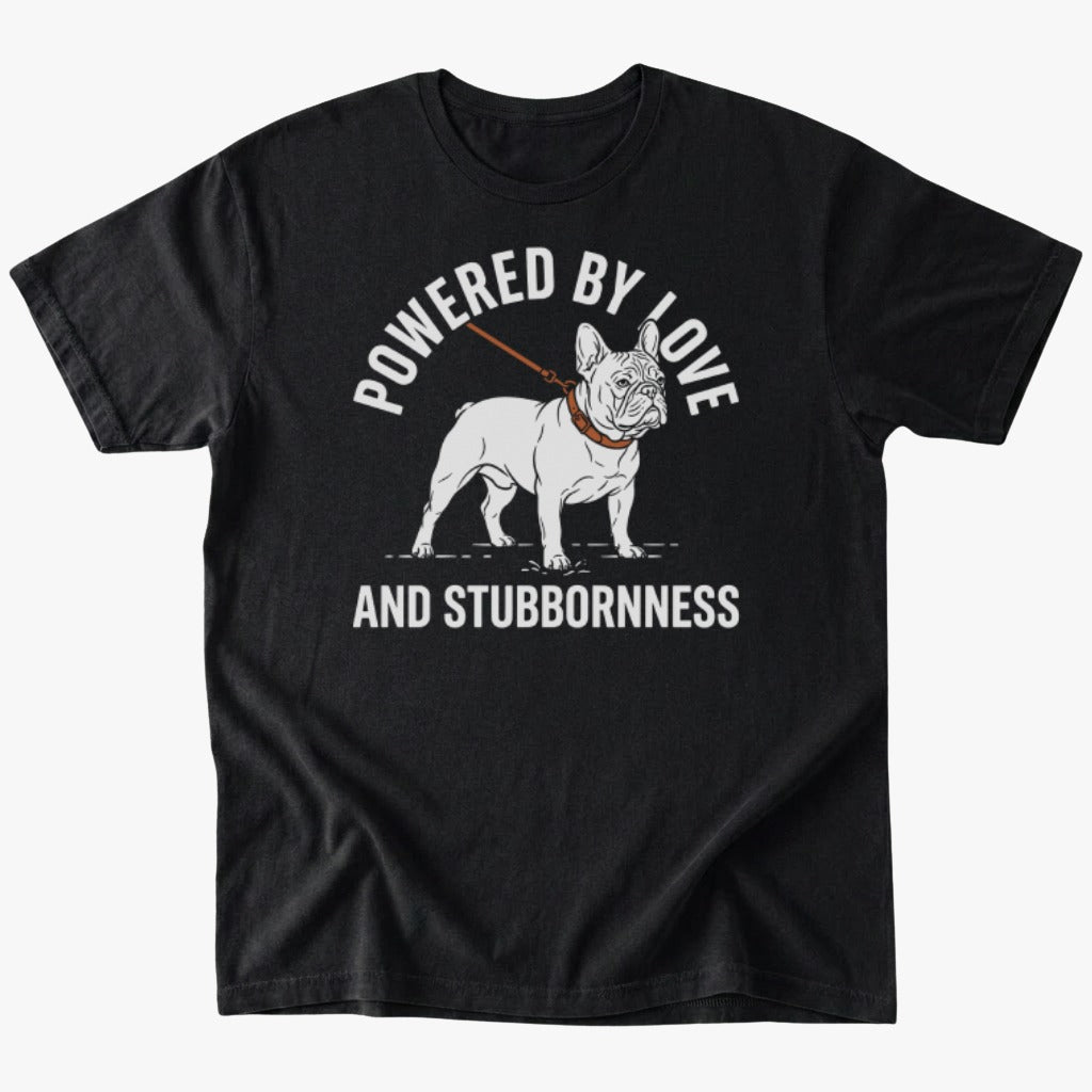 Love and stubbornness T-shirt - Black - Heartfur