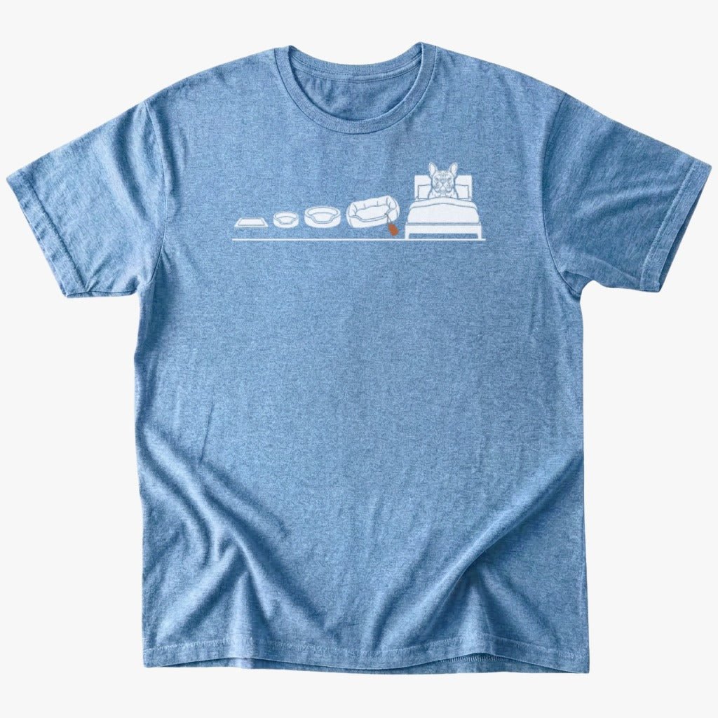 My bed T-shirt - Heather Indigo - Heartfur