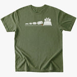 My bed T-shirt - Military Green - Heartfur