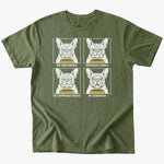 My sandwich T-shirt - Military Green - Heartfur