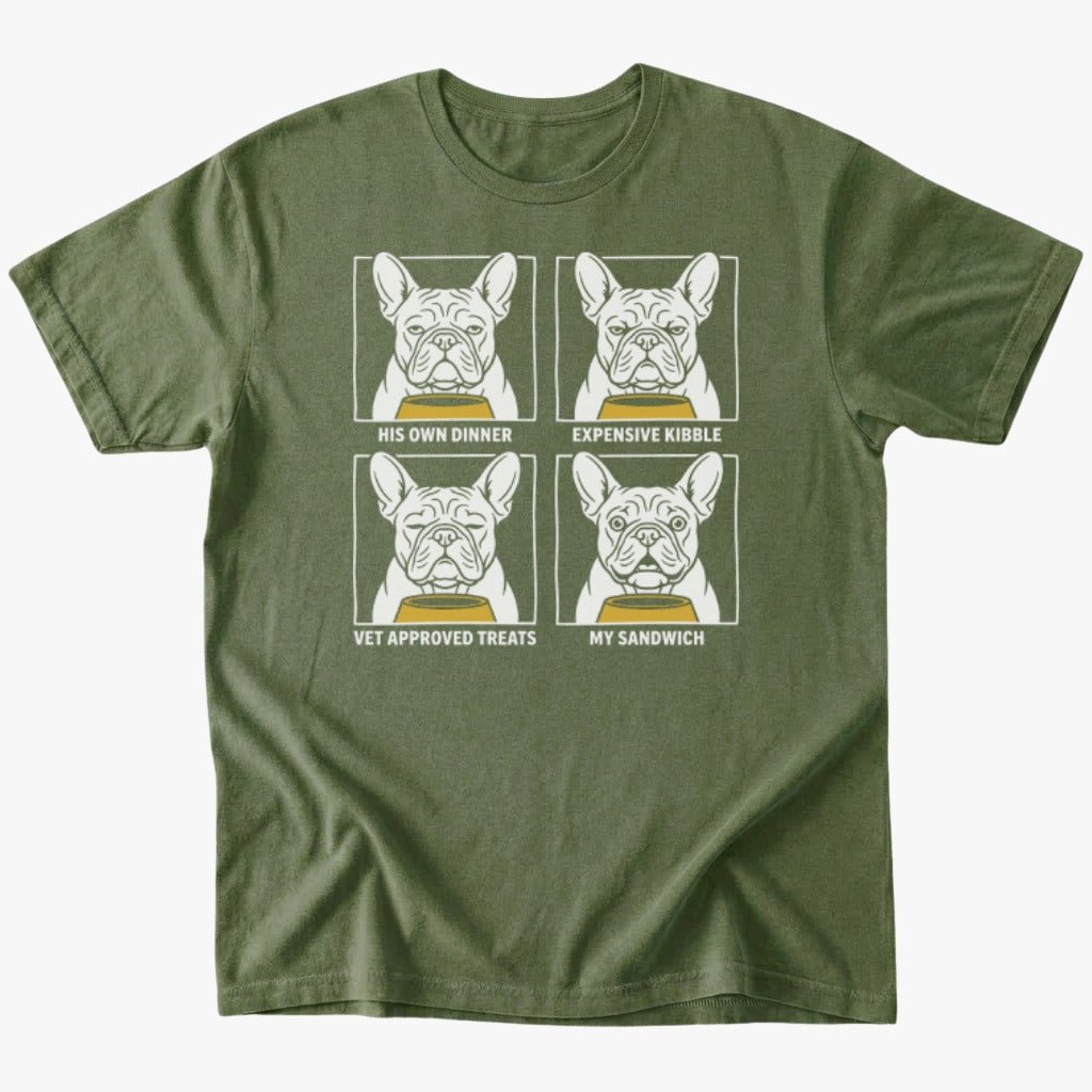 My sandwich T-shirt - Military Green - Heartfur