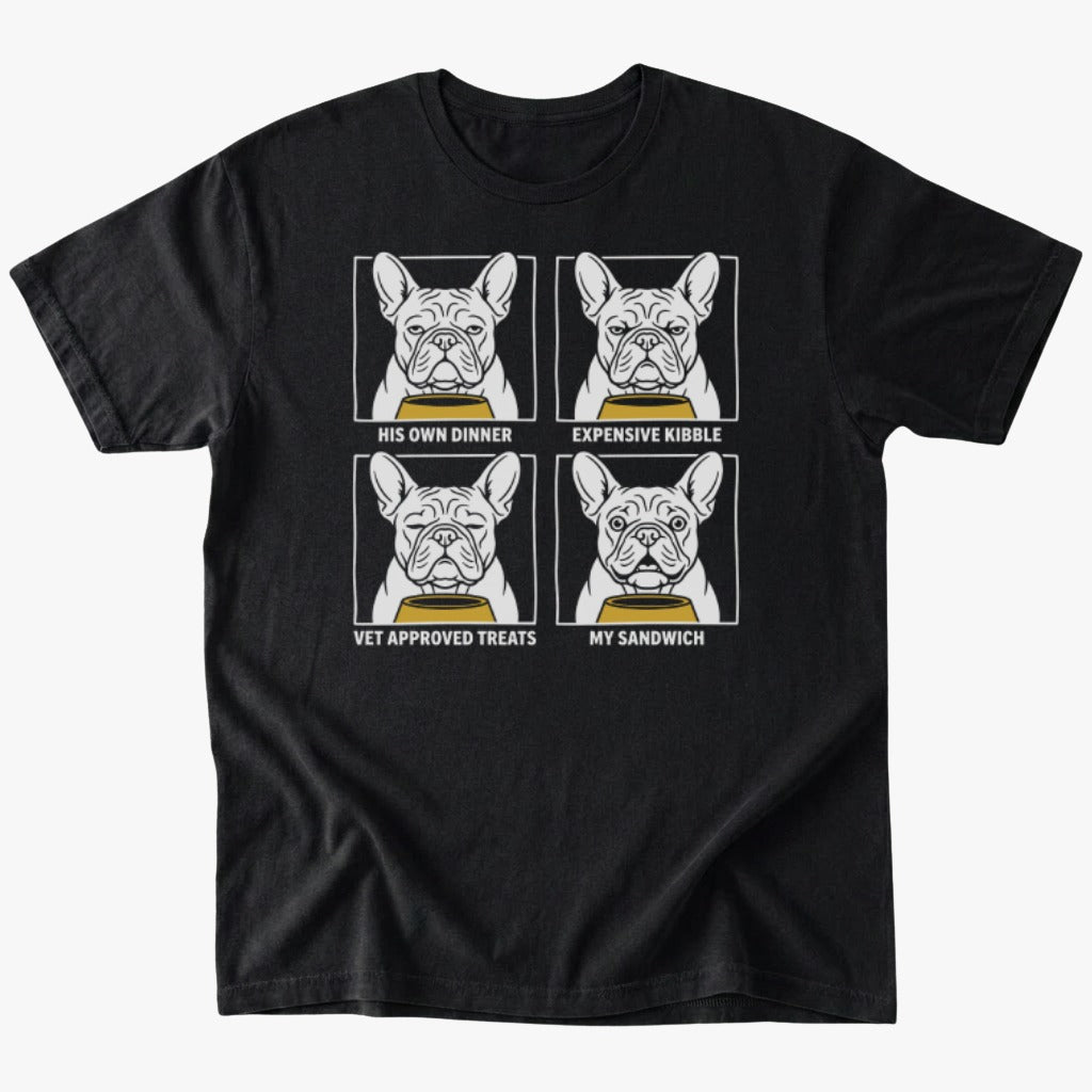 My sandwich T-shirt - Black - Heartfur
