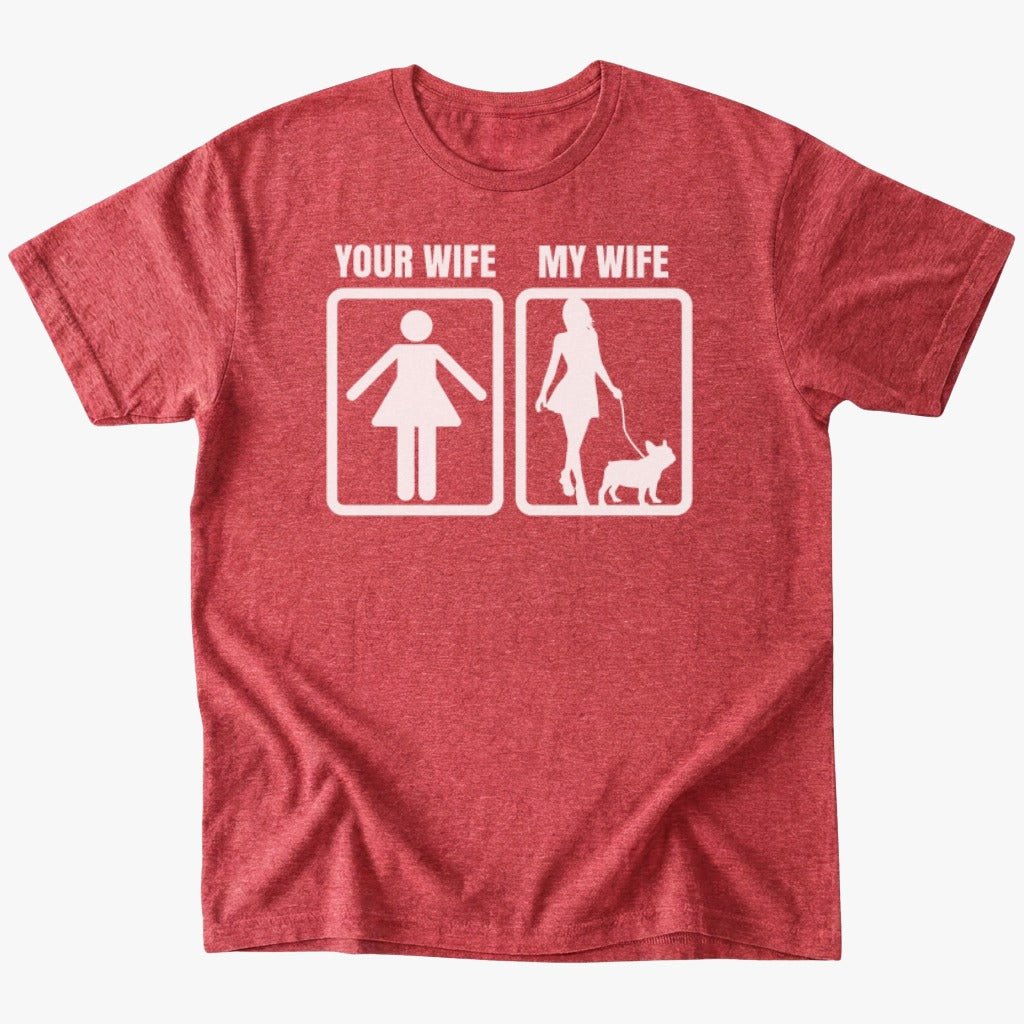 My Wife T-Shirt - Heather Red - Heartfur