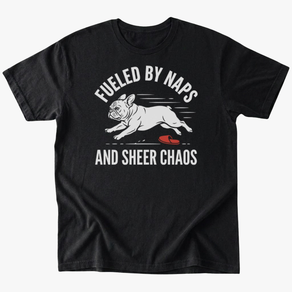 Naps and chaos T-shirt - Black - Heartfur