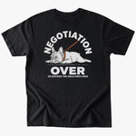 Negotiation over T-shirt - Black - Heartfur