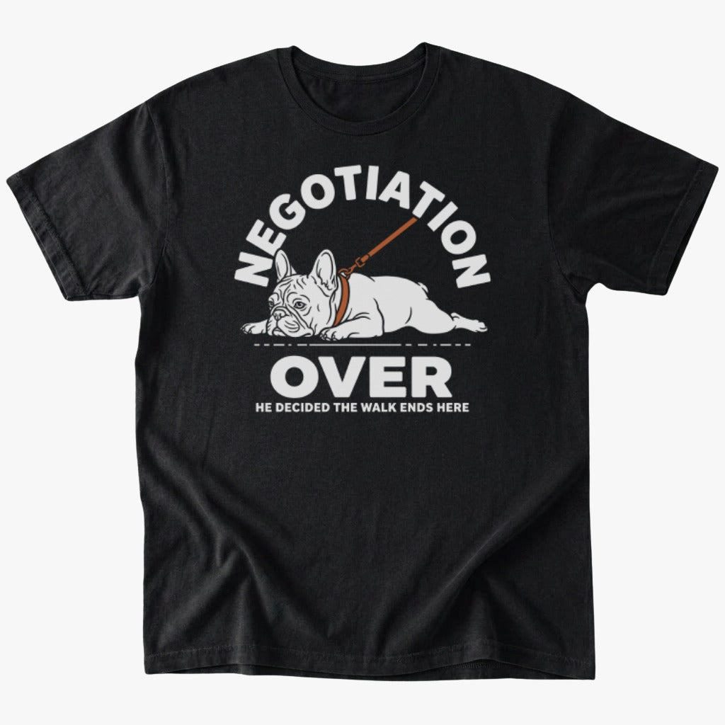 Negotiation over T-shirt - Black - Heartfur