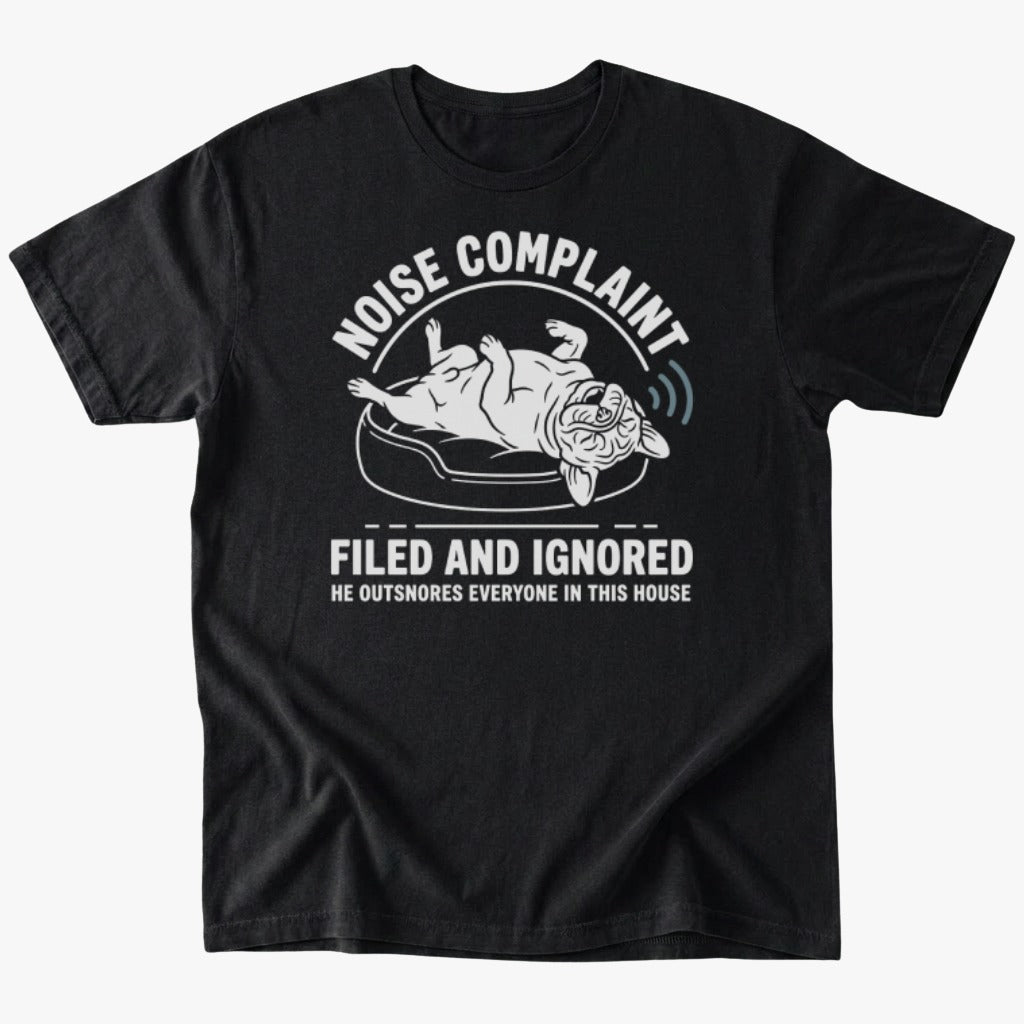 Noise complaint T-shirt - Black - Heartfur