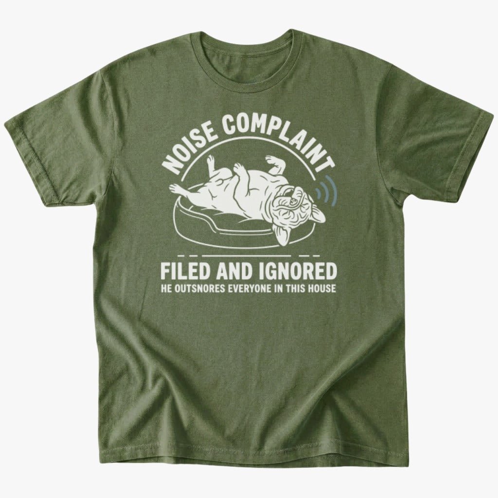 Noise complaint T-shirt - Military Green - Heartfur