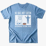 Not eaten T-Shirt - Heather Indigo - Heartfur