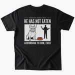 Not eaten T-Shirt - Black - Heartfur