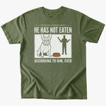 Not eaten T-Shirt - Military Green - Heartfur