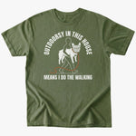 Outdoorsy T-Shirt - Military Green - Heartfur