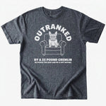 Outranked T-shirt - Dark Heather - Heartfur