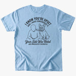 overruled T-Shirt - Light Blue - Heartfur