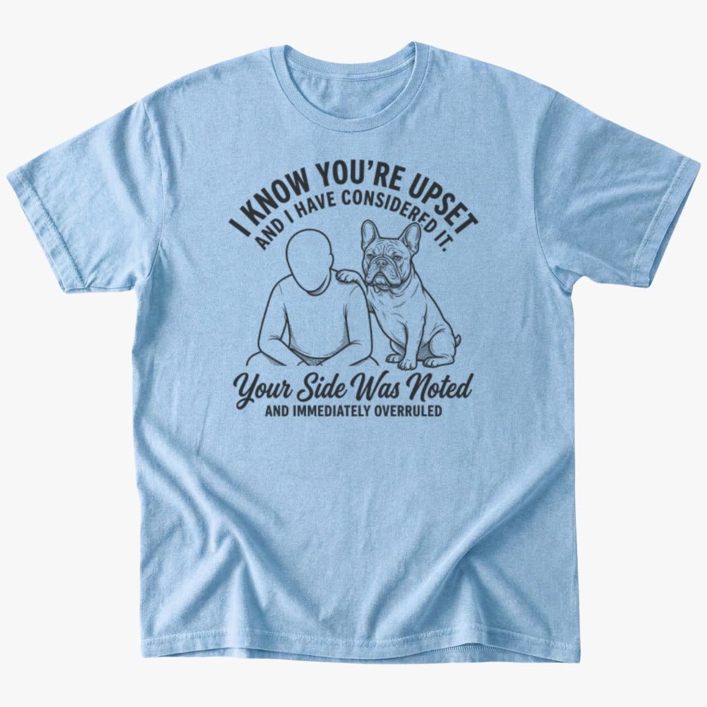 overruled T-Shirt - Light Blue - Heartfur