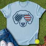 Patriotic Doxie T-Shirt - T-Shirt - Heartfur