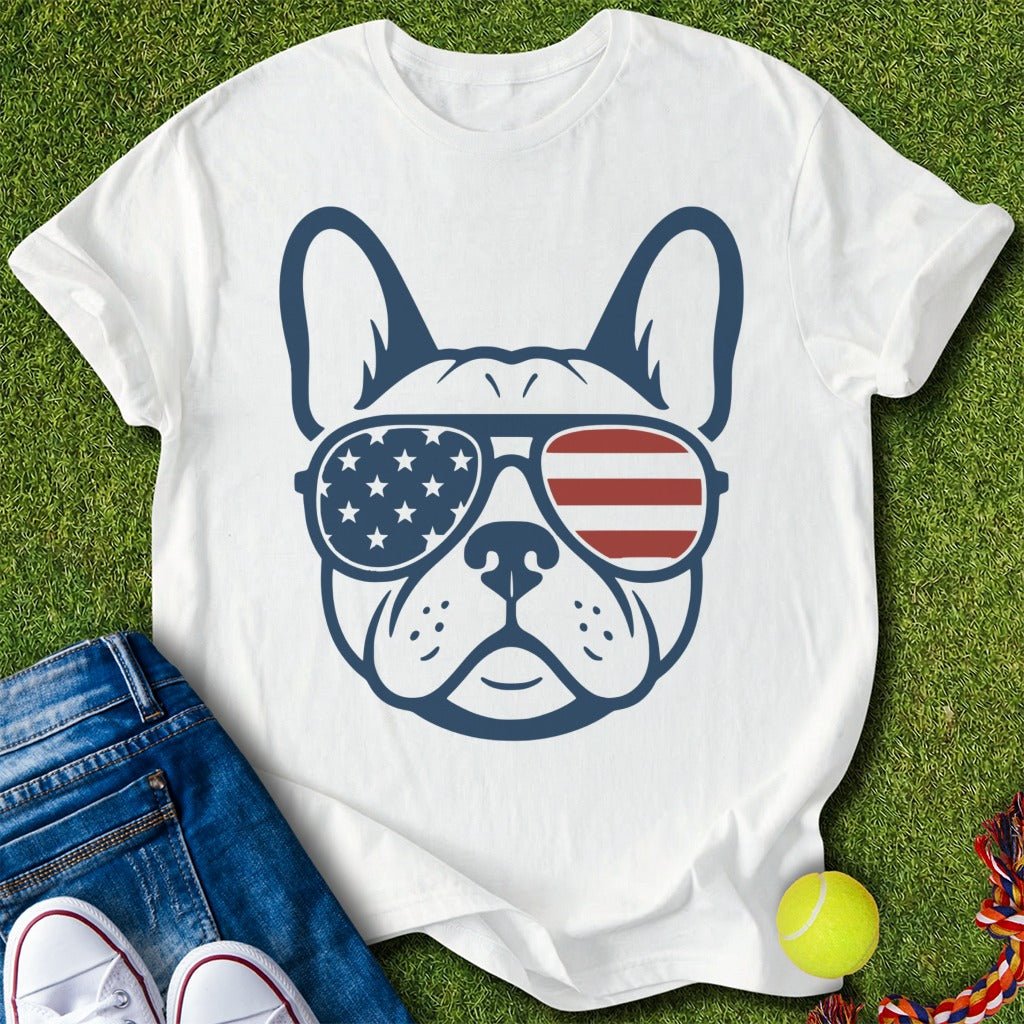 Patriotic Frenchie T-Shirt