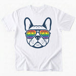 Peace x Frenchie T-Shirt - White - Heartfur