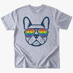 Peace x Frenchie T-Shirt - Sport Grey - Heartfur