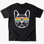 Peace x Frenchie T-Shirt - Black - Heartfur
