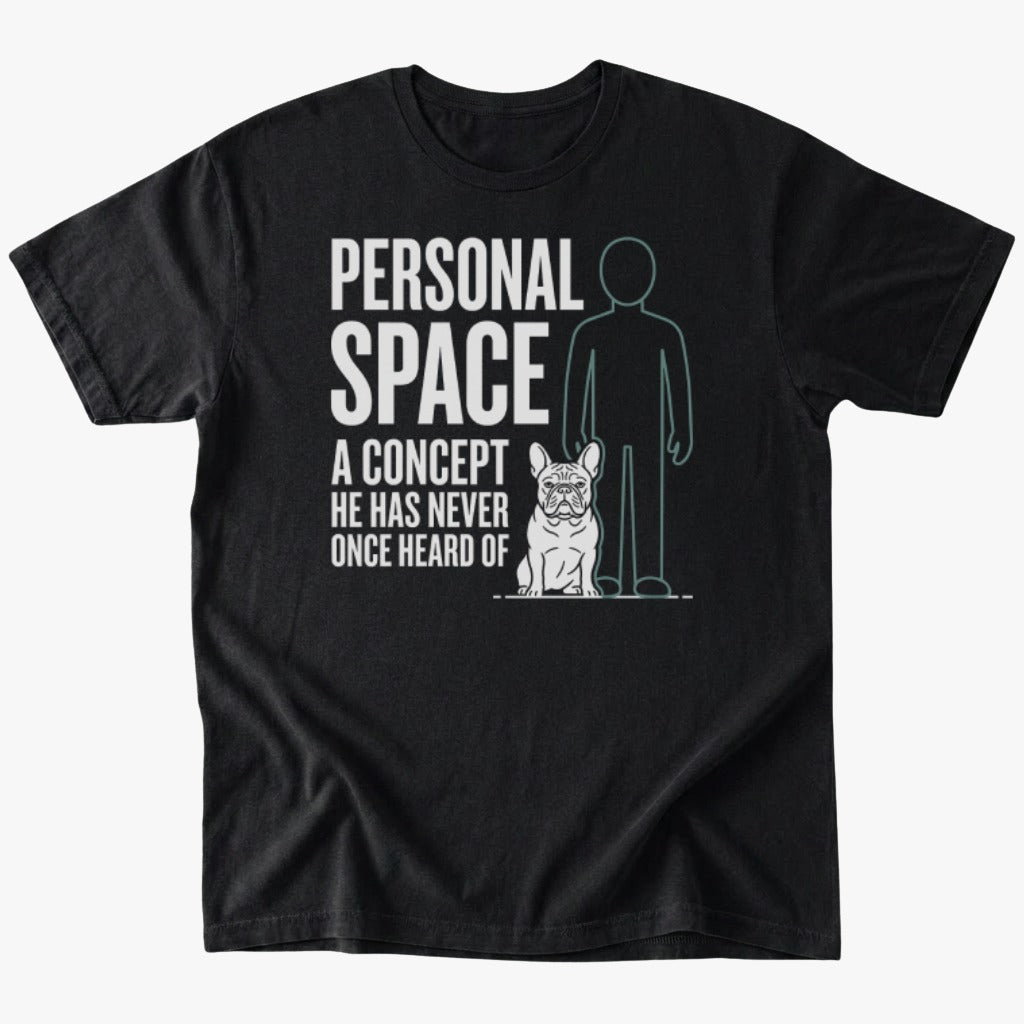 Personal Space T-shirt - Black - Heartfur