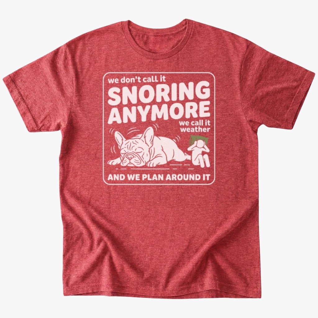 Plan around it T-shirt - Heather Red - Heartfur