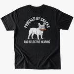 Powered by snacks T-shirt - Black - Heartfur