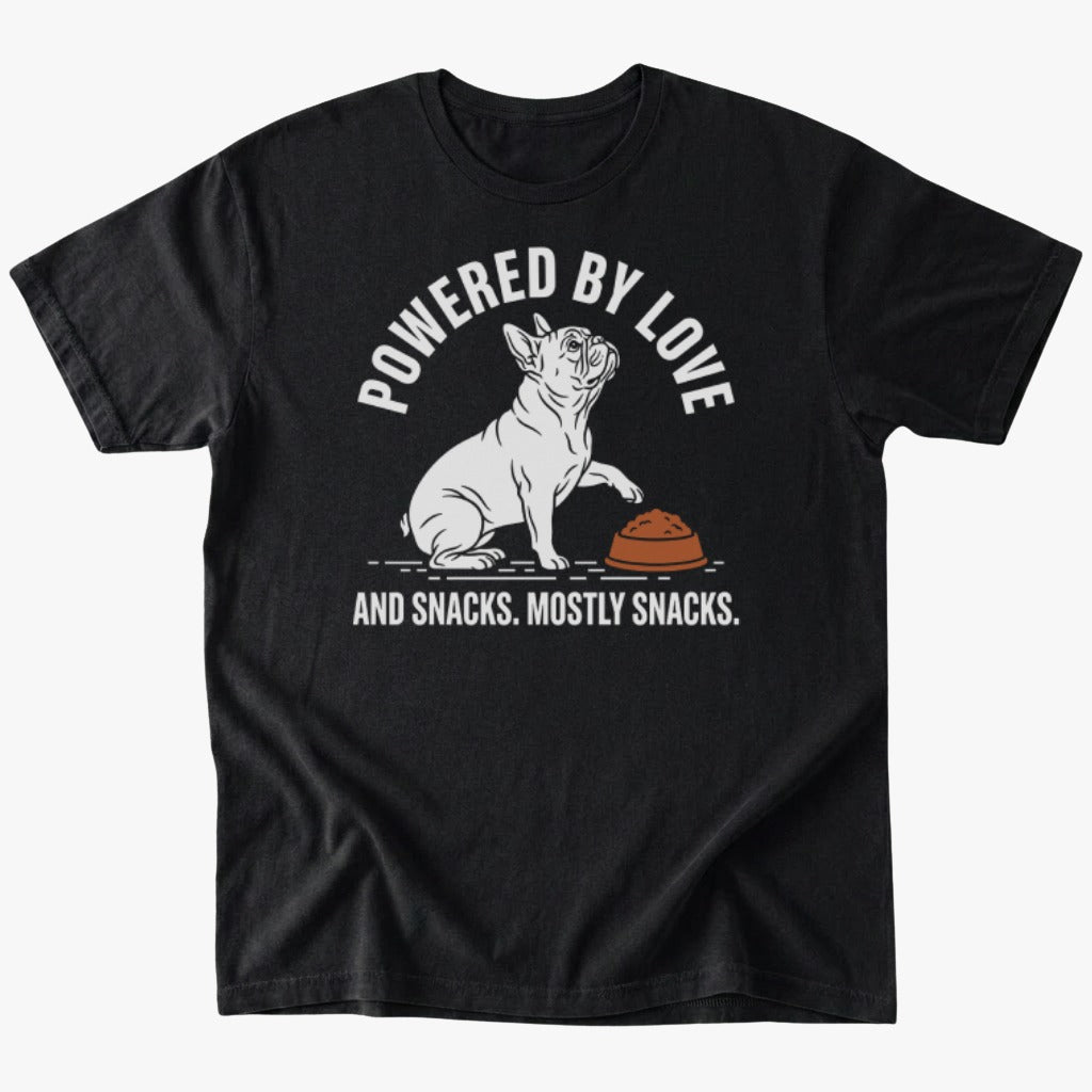 Powered by T-shirt - Black - Heartfur