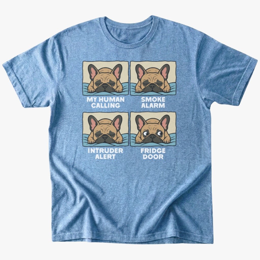 priorities T-Shirt - Heather Indigo - Heartfur