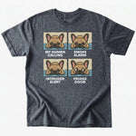 priorities T-Shirt - Dark Heather - Heartfur