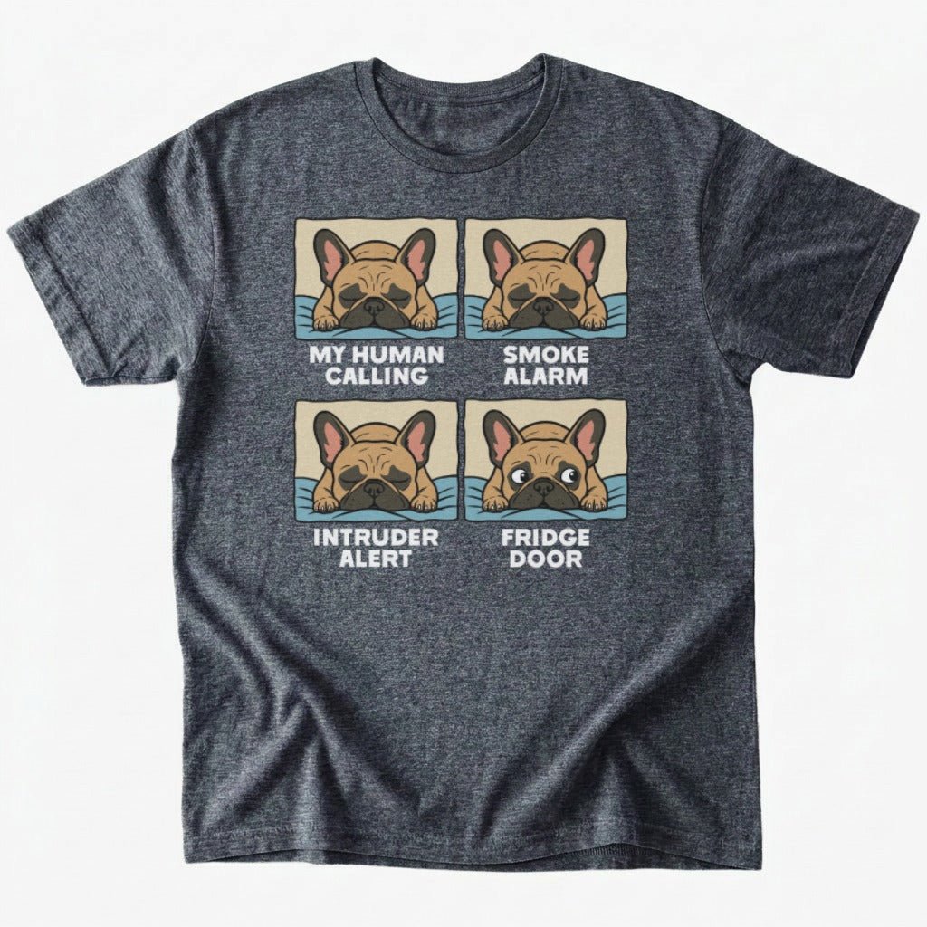 priorities T-Shirt - Dark Heather - Heartfur