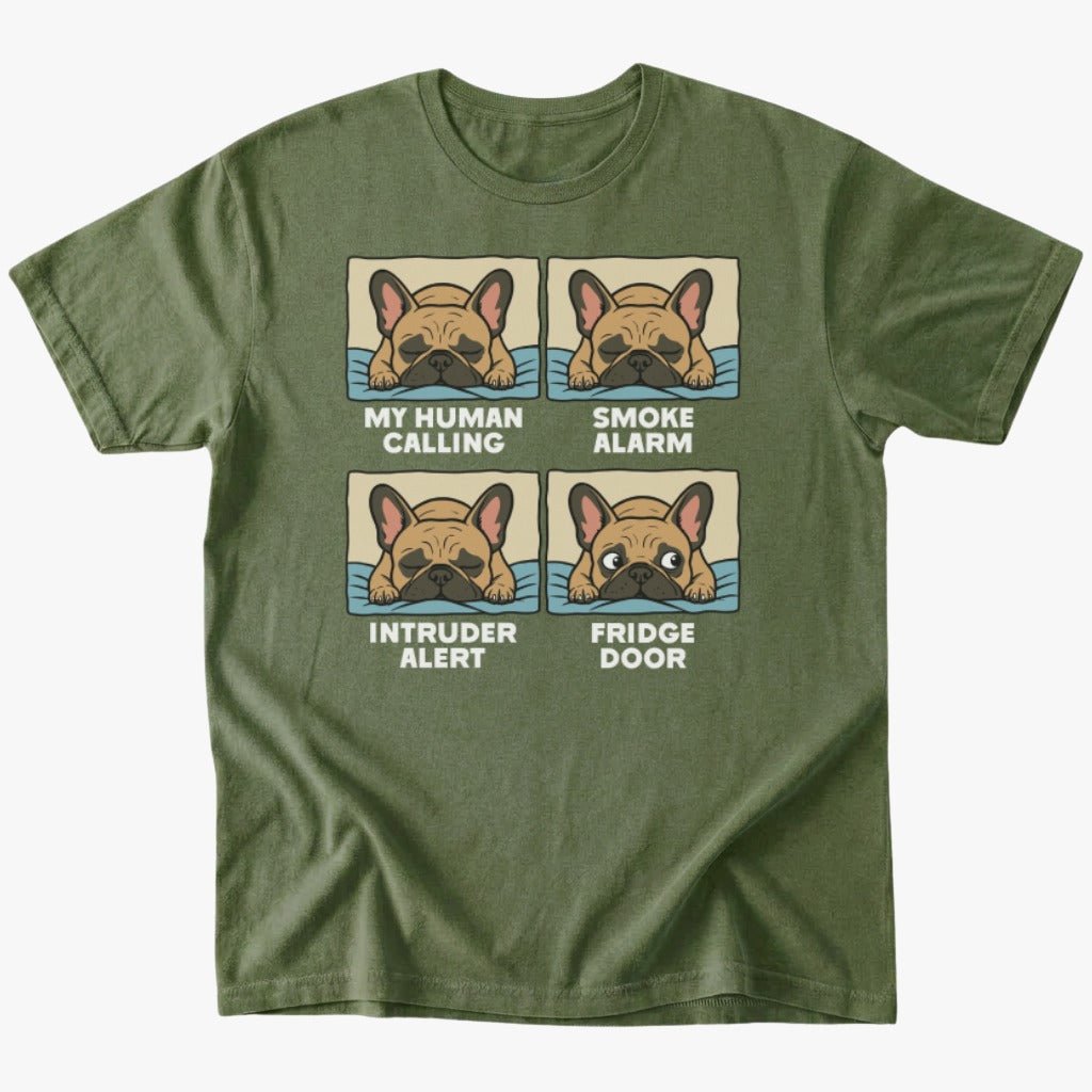 priorities T-Shirt - Military Green - Heartfur